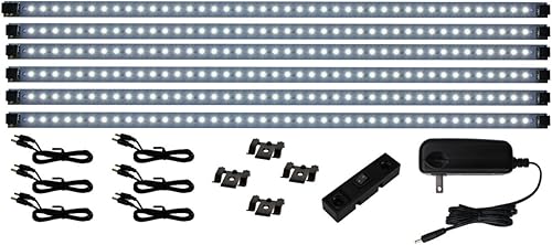 Vista 8 de Inspired LED - Pro Series 42 LED Super Deluxe Kit - 3000K Blanco Cálido - Kit de iluminación para debajo del gabinete LED Plug in