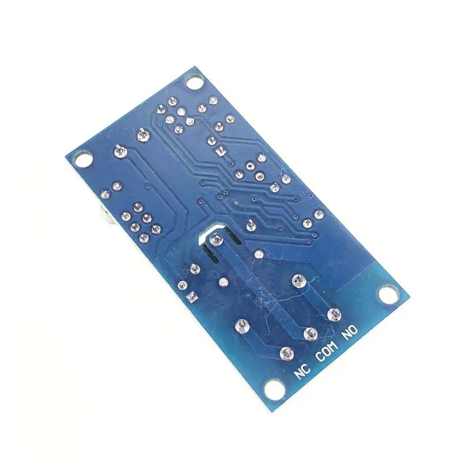 Módulo de relé de Tiempo de 12V CC, relé de retardo de Tiempo de Apertura Normal, Temporizador, Interruptor de Control, potenciómetro Ajustable, indicador LED(DC 12V)