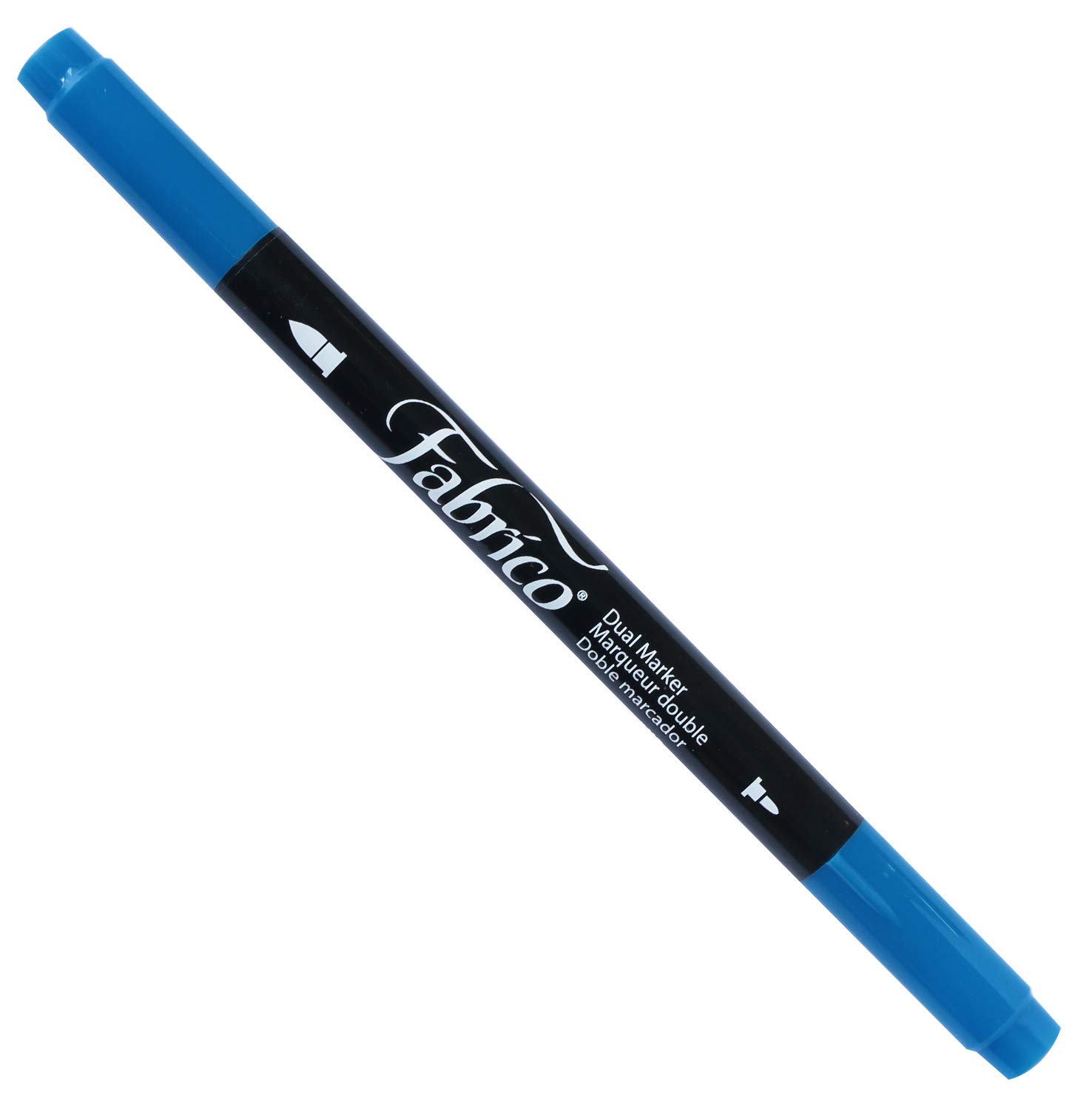 Tsukineko Fabrico Fabric Duel Ended Marker - Cerulean Blue โ image 1