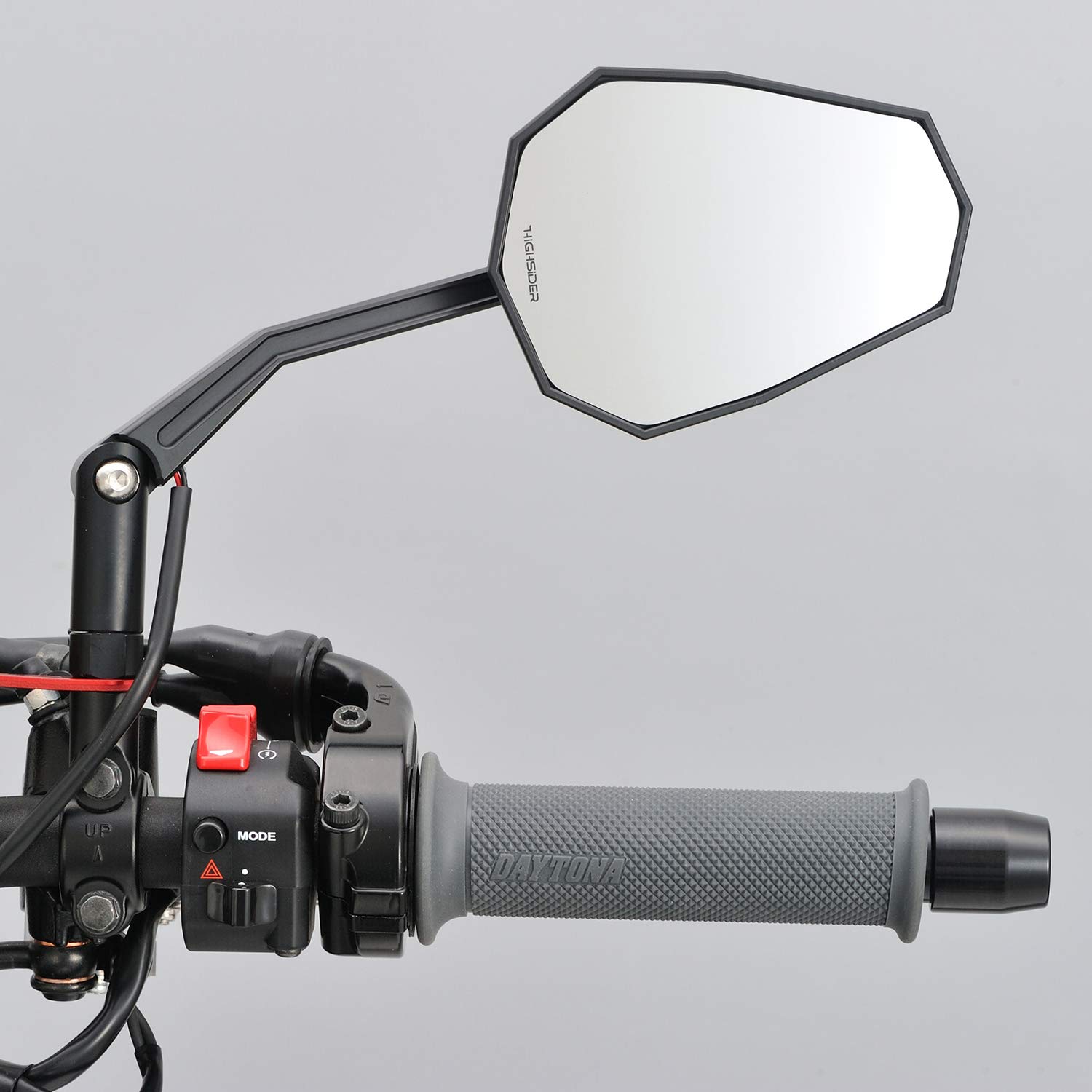 Amazon | デイトナ(Daytona) バイクミラー HIGHSIDER(ハイサイダー
