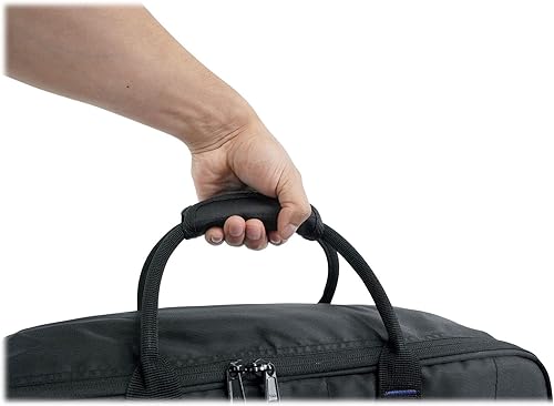 Miniatura 4 de Rockville MB1916 Mixer Gig Bag Case 19" x 15.3" x 6", protección acolchada, resistente al agua, bolsillo para portátilaccesorios, para DJs y músicos