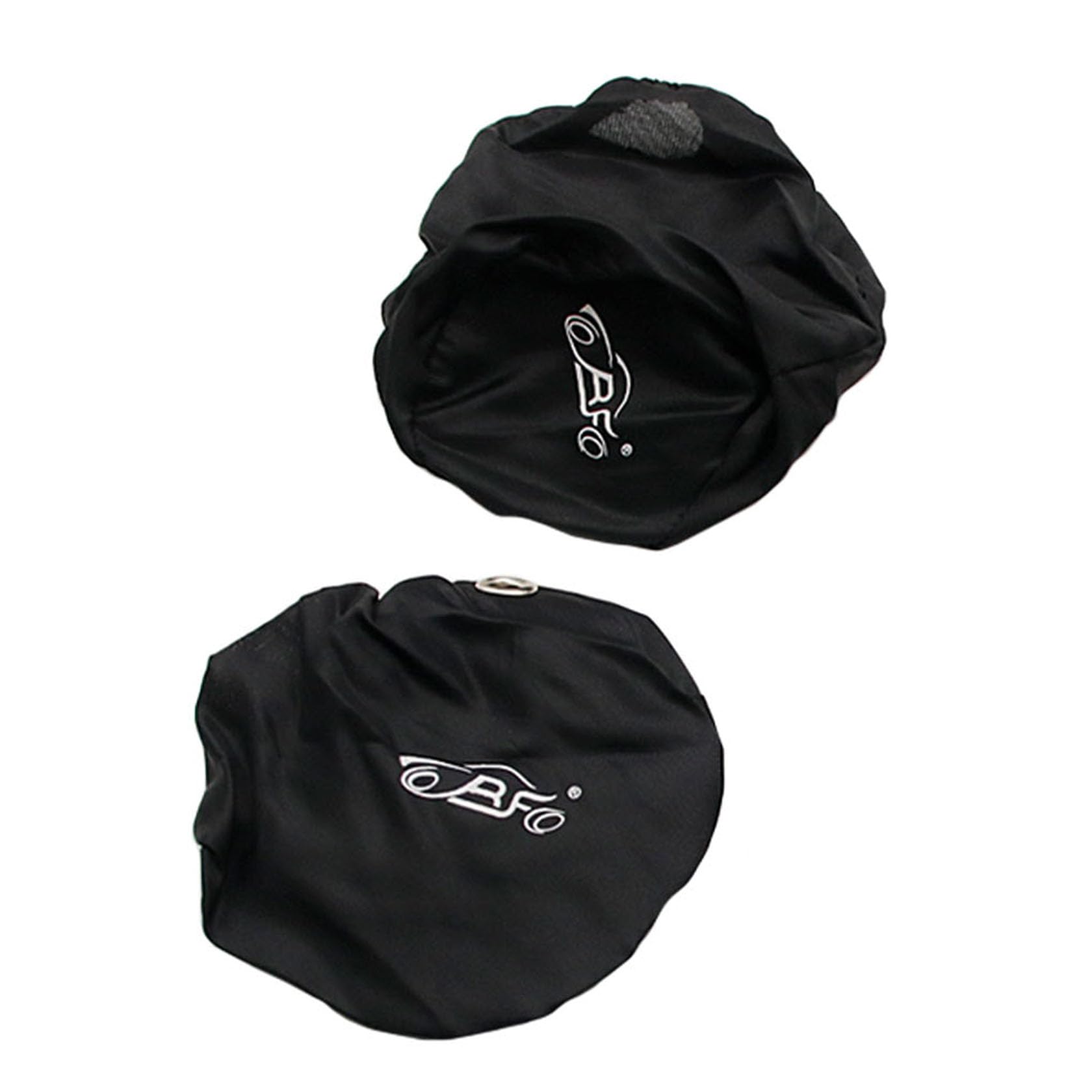 FLMLF Pull Starter Cover and Air Filter Dustproof Covers for CY Zenoah Engine for 1/5 HPI Rofun Rovan Km Baja 5T 5B 5SC Rc Car Parts (Black)