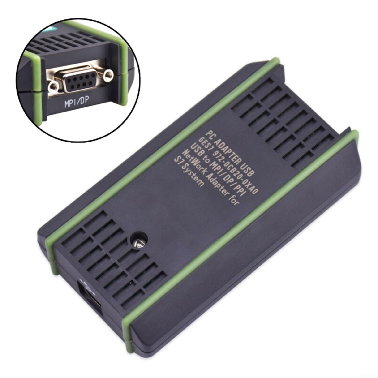 Cavo USB adattatore PC per Siemens serie S7-200 S7-300 S7-400 con guscio in PVC ignifugo Baud Rate corrispondente 3 metri per sistemi di controllo di fabbrica
