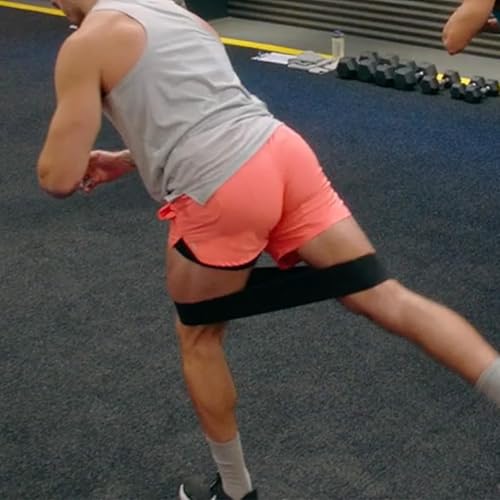 Miniatura 7 de BODi Bandas de resistencia gruesas, equipo de entrenamiento de gimnasio en casa, bandas de ejercicio, bucles de resistencia para fitness en casa,