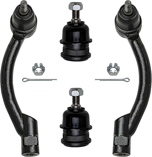 Detroit Axle - Kit de suspensión delantera de 4 piezas para Kia Forte Koup 14-16, Forte Forte5 14-18, 2 extremos de barra de acoplamiento