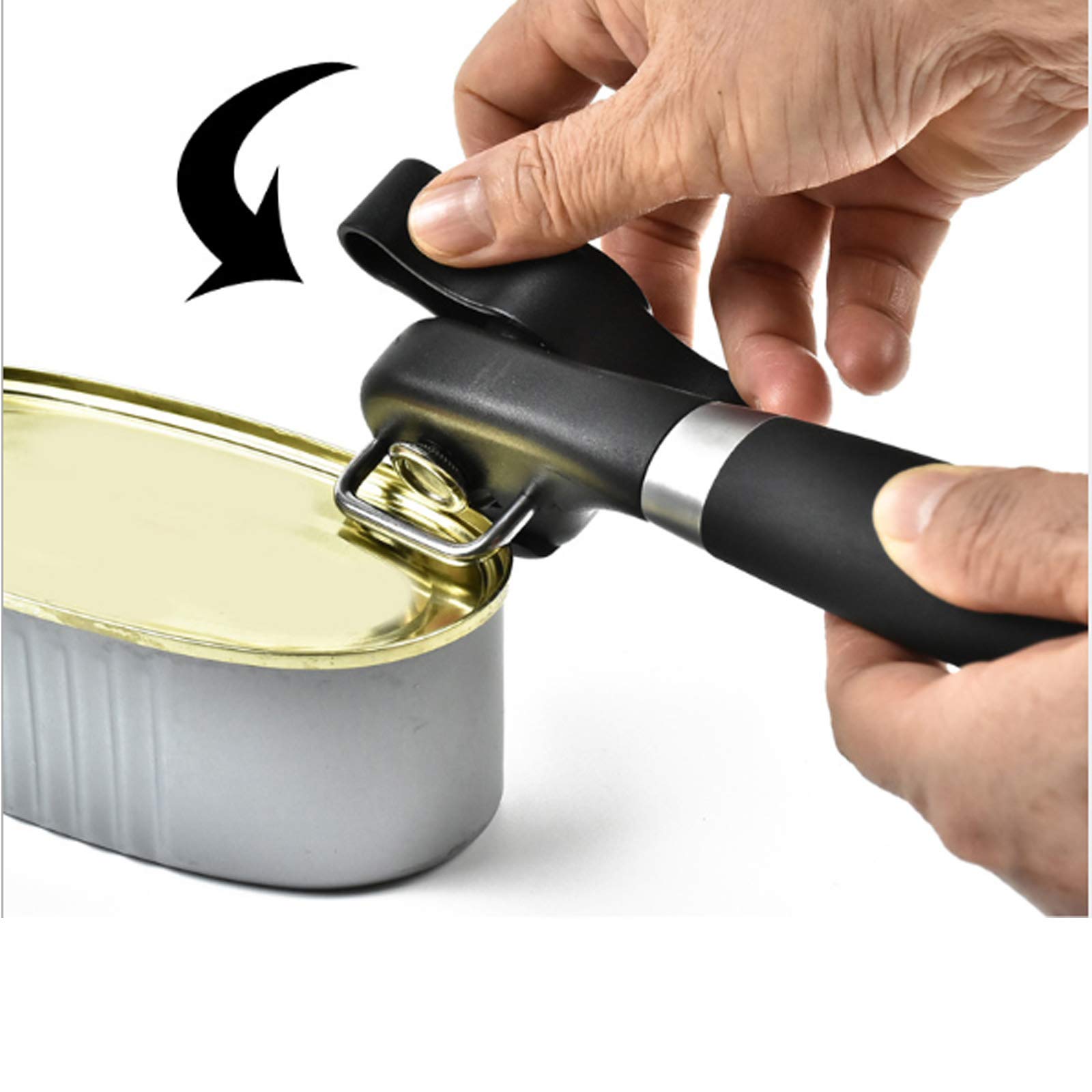 Cuque Ouvre-boîte Portable Ouvre-boîte Manuel En Acier Inoxydable à