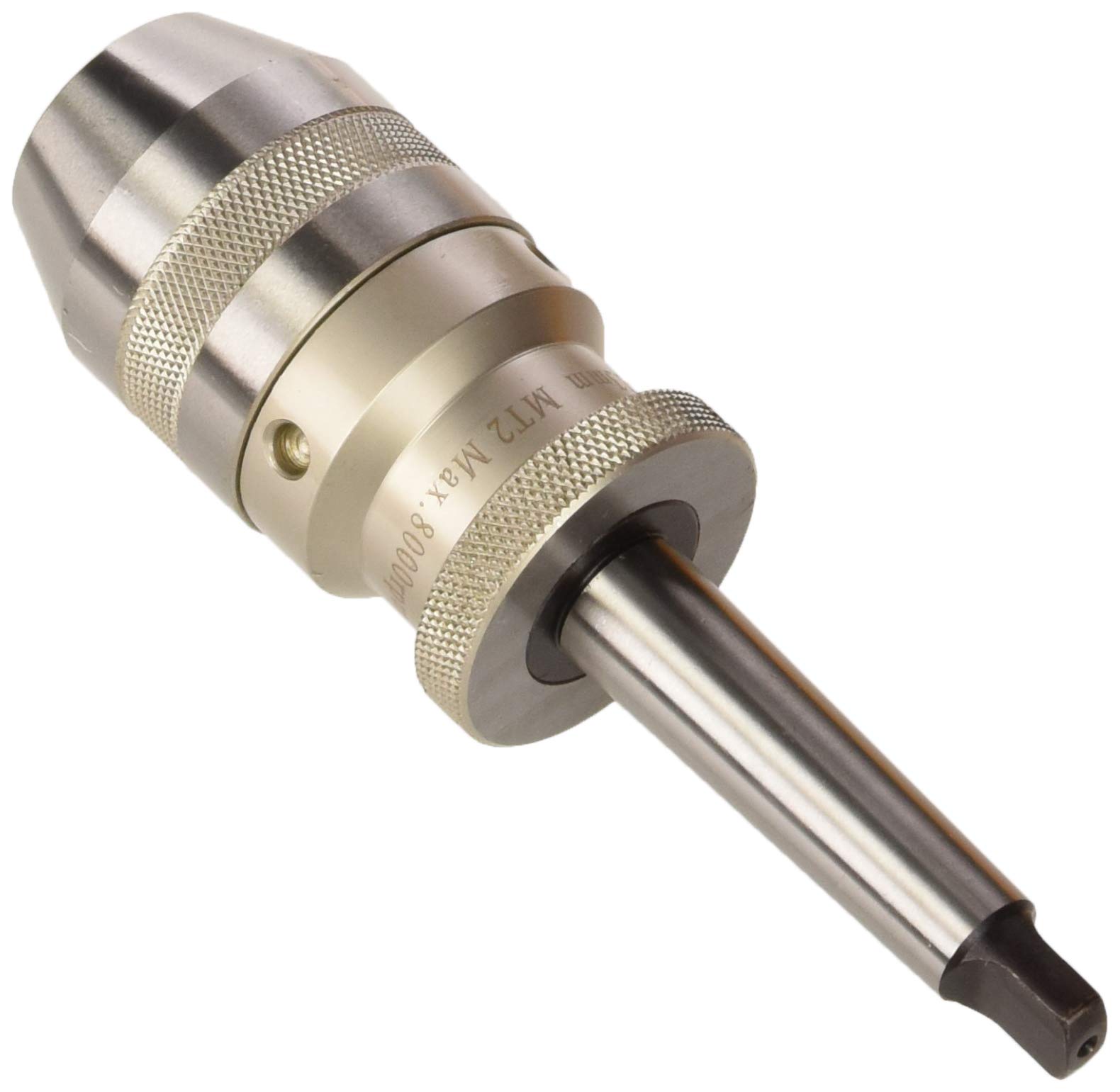 Optimum 3050572 szybkozaciskowy uchwyt wiertarski MK 2 (rozpiętość 1-13 mm, do 8000 min-1),