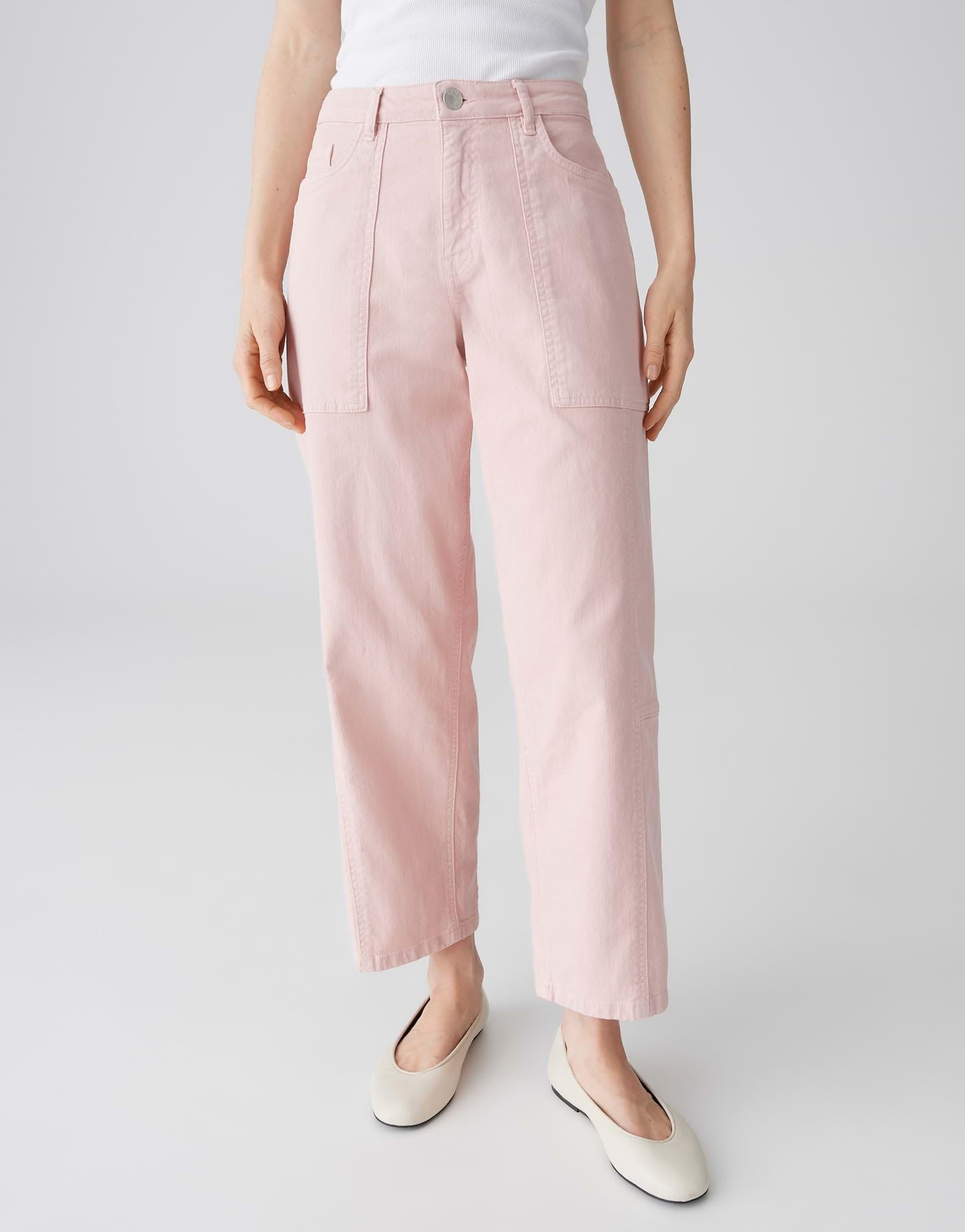OPUS Damen Barrel | LOLAH Bloom Barrel Jeans aus Dry Indigo® Mid Rise