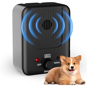 Anti-barking device for dogs dog barking deterrent devices with 3 adjustable levels 33 ft range dog barking deterrent bark box for indoor and outdoor use dog barking silencer safe for human/dog