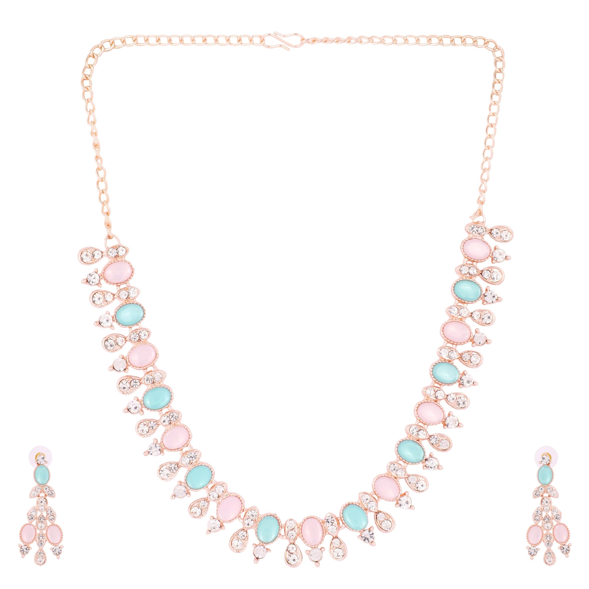 See full amazon price history chart for GlammTank Rhodium Plated Necklace Jewellery Set with Earings for Women Oval Shaped suited for Wedding Parties Anniversary Festive (Pink) GlammTank Rhodium Plated Necklace Jewellery Set with Earings for Women Oval Shaped suited for Wedding Parties Anniversary Festive (Pink) (B0C7MJ9Y3Q) Amazon Price History, Amazon Price Tracker