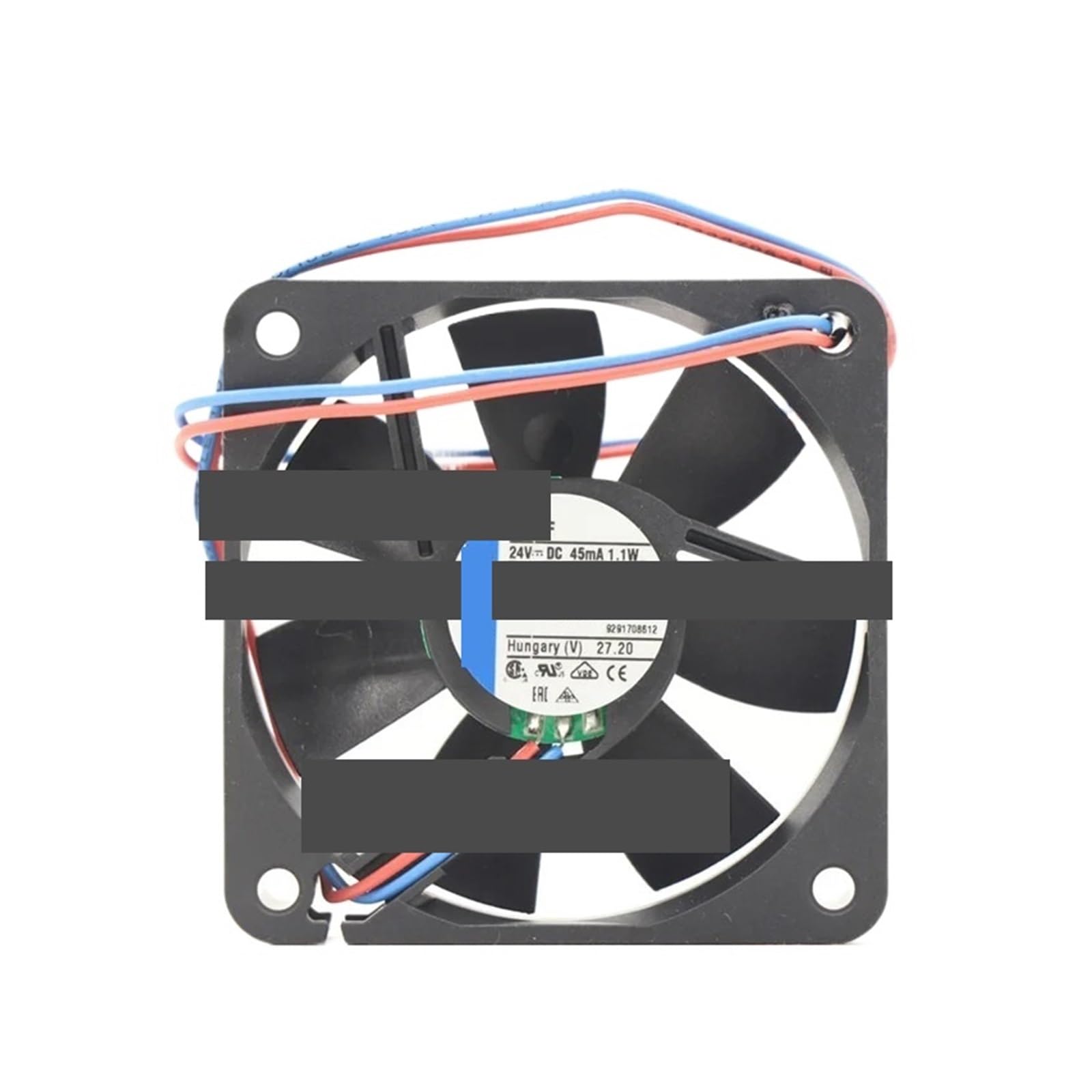BRODEFUP 614F 24V DC 1.1W 6015 60x60x15mm 6cm 3900RPM Sleeve Bearing Inverter Server Silent Axial Cooling Fan