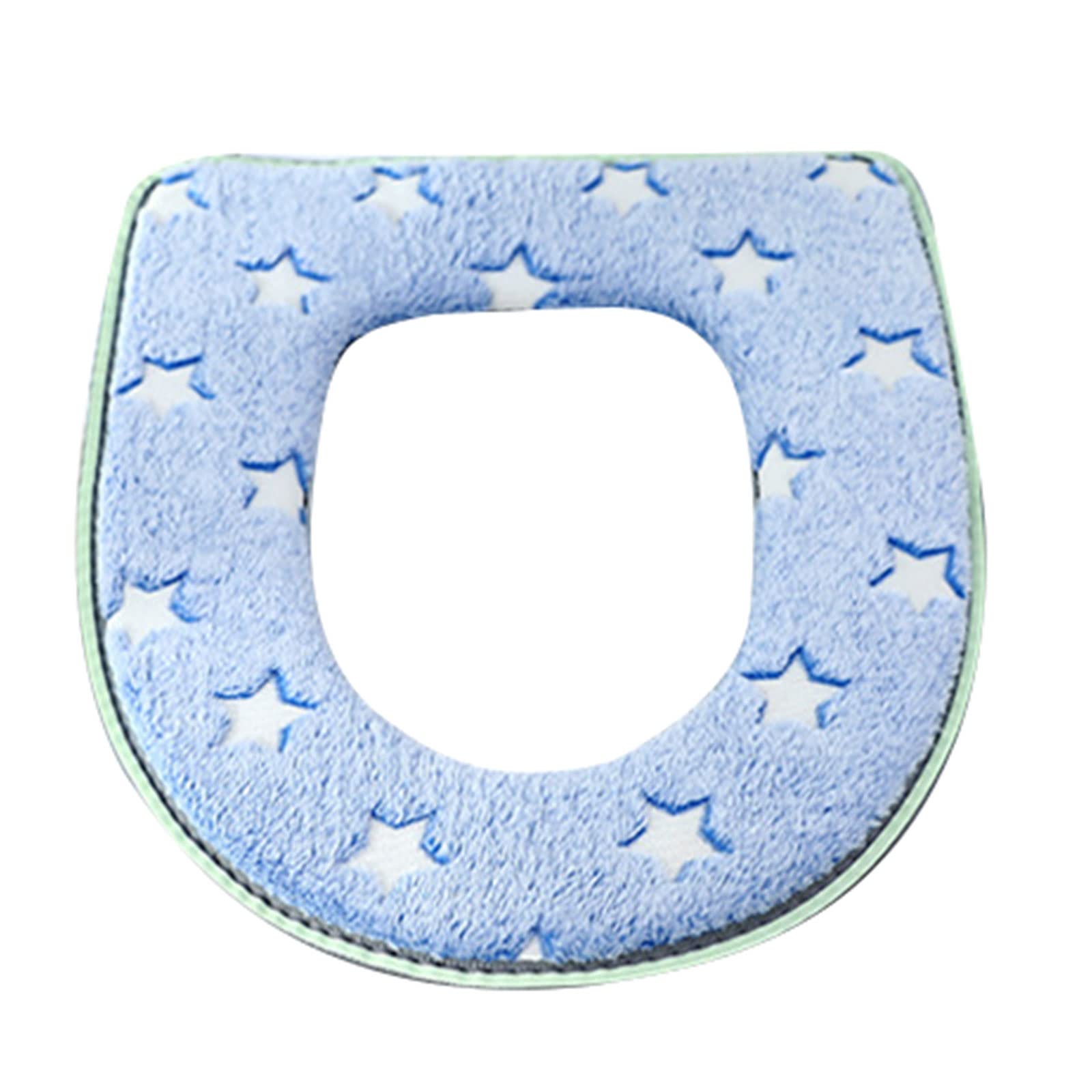 Glow-in-Dark Toilet Seat Covers Toilet Seat Pad Mat Removable Cushion-Washable Fits Most Toilet