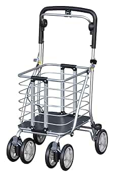 Amazon | 136 アルミワゴンM-II | 須恵廣工業 | シルバーカー