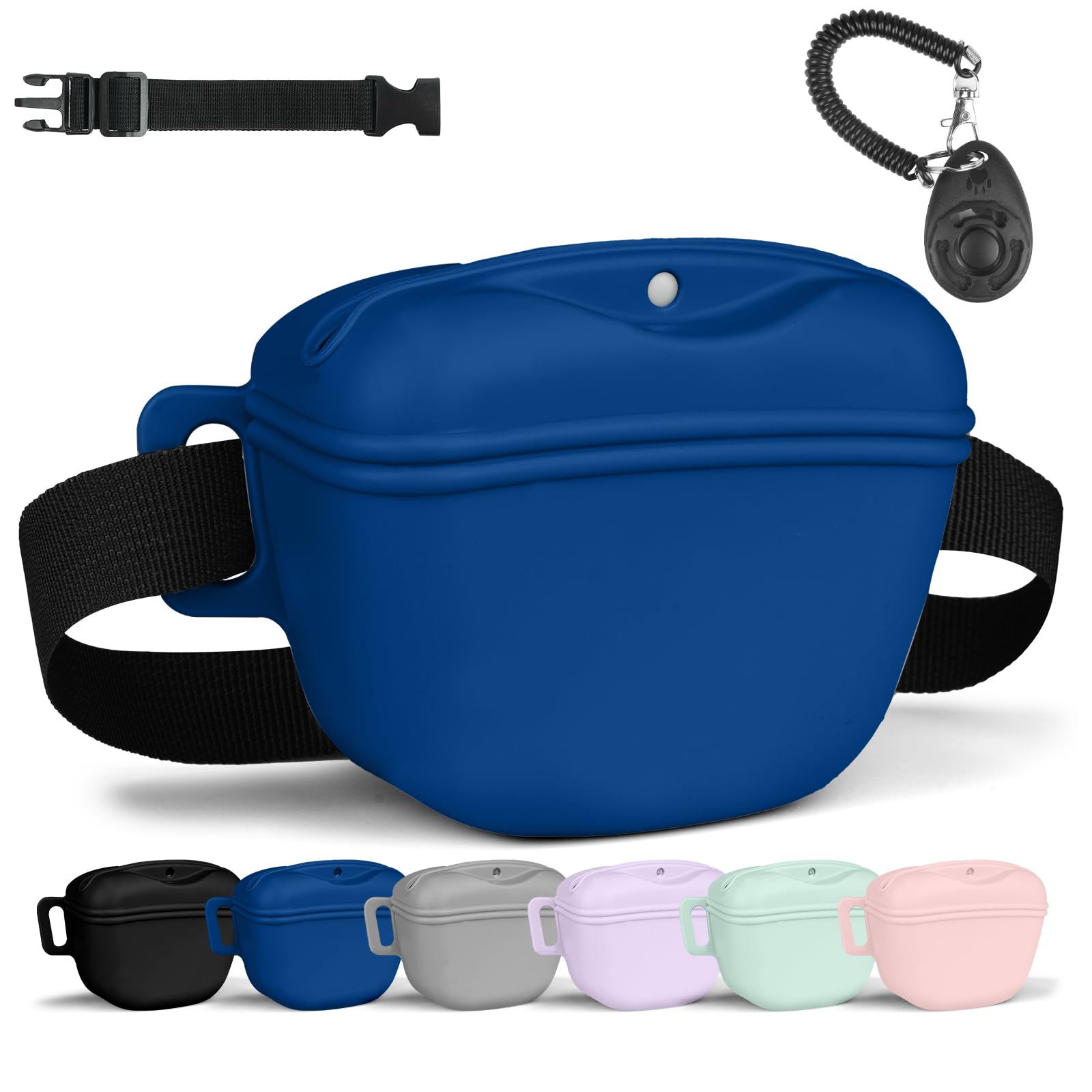 Homirty Hundeleckerli Beutel Mit Klicker - Gürteltasche Mit Magnetverschluss Für Training