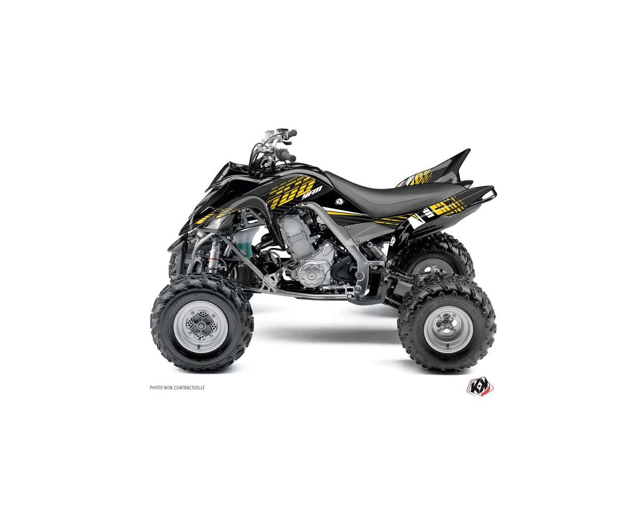 Kit déco Yamaha 700 Raptor jaune protège des rayures de branches - 3