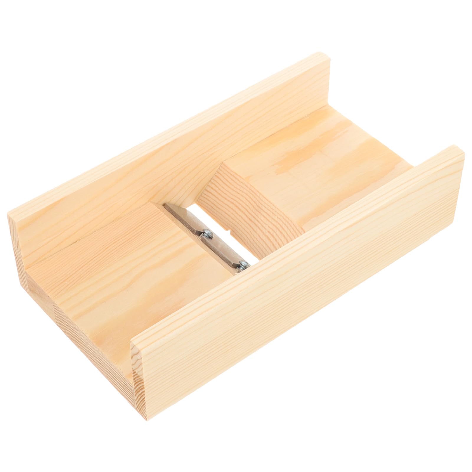 Affettatrice per Formaggio in Acciaio Inox e Legno Beige, Facile da Usare e Pulire, per Burro e Sapone in Uso Domestico e Professionale