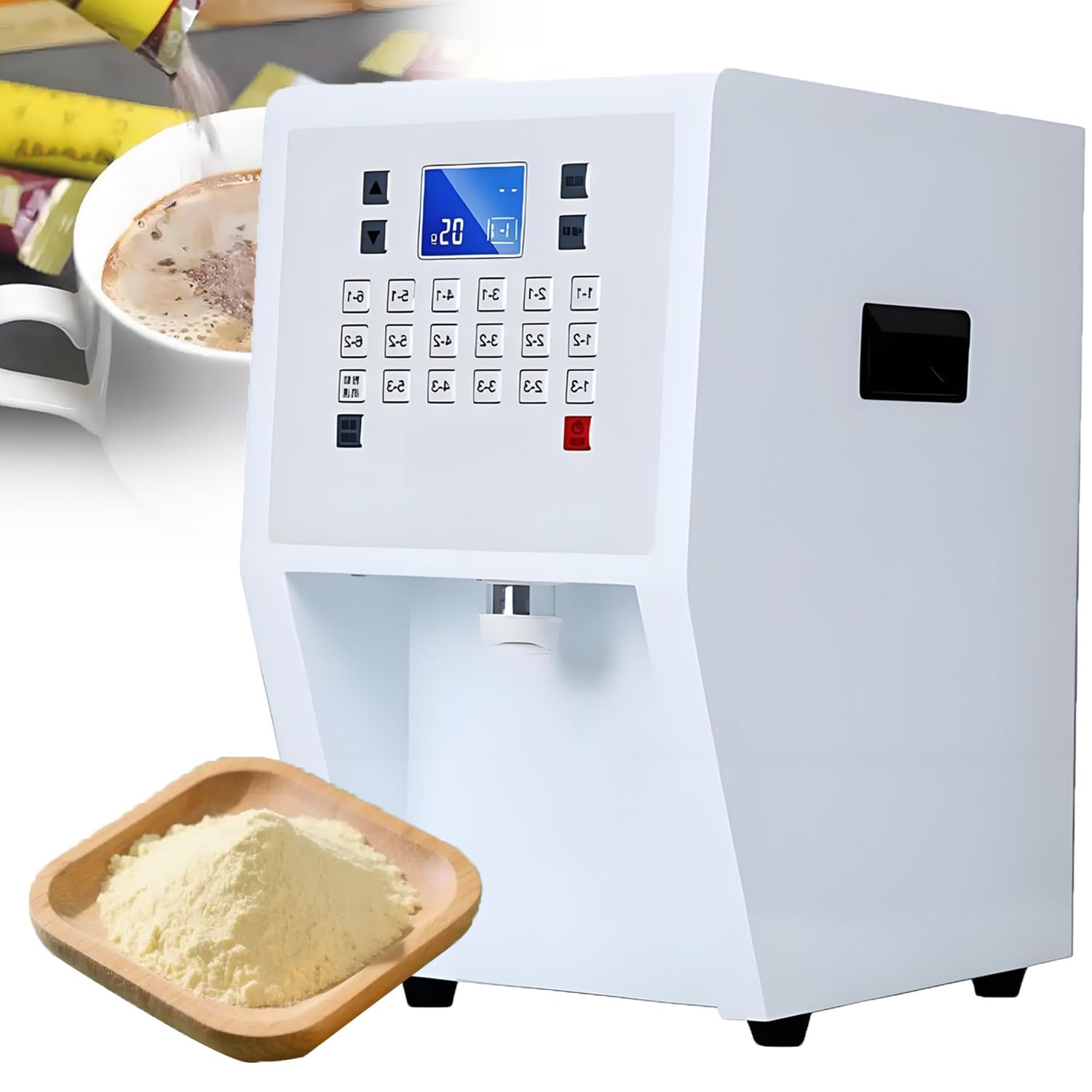 QuinteZhenTially Portable Automatic Powder Dosing Dispenser Machine