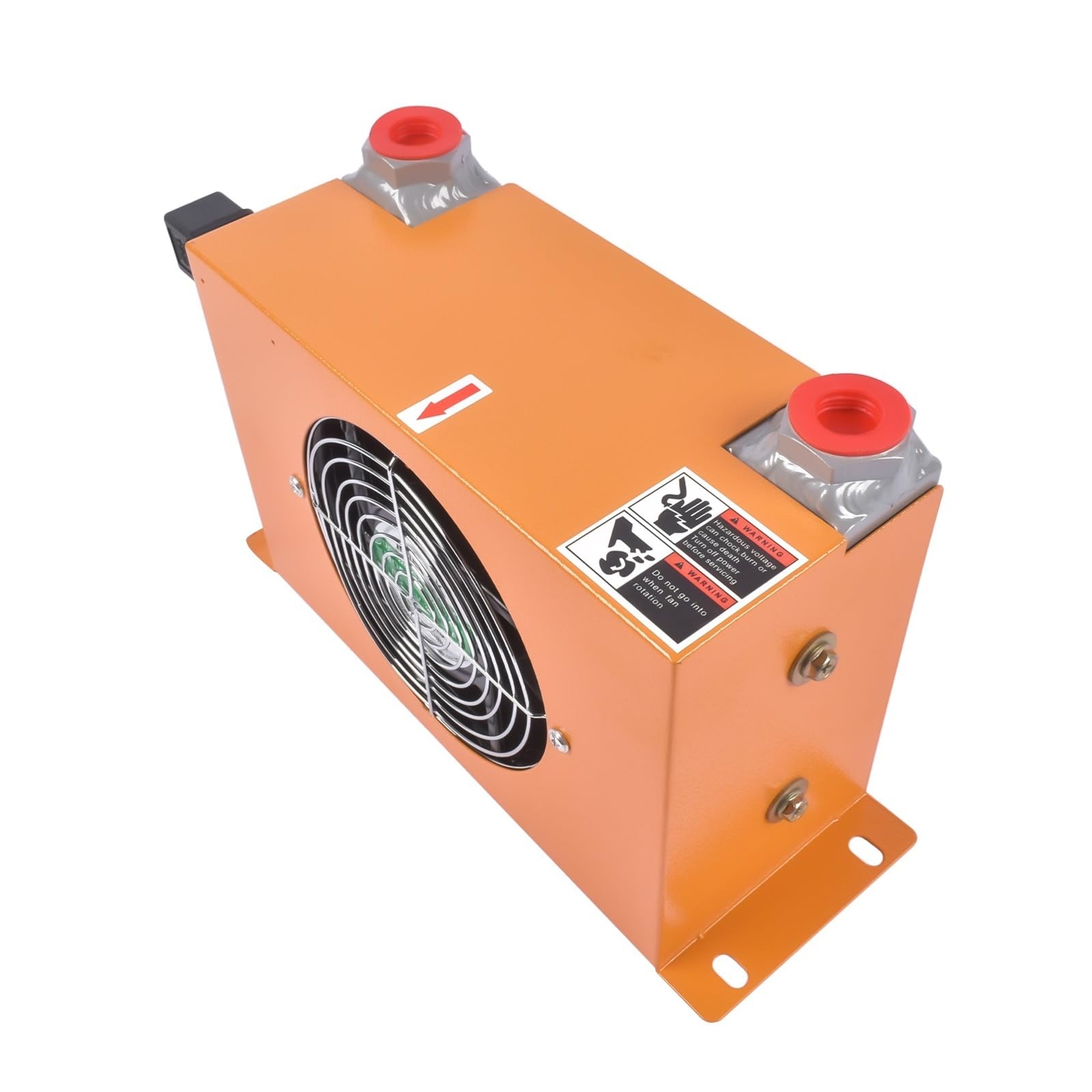 Wentylator chłodnicy oleju hydraulicznego AH0608T-CA Chłodnica chłodzona powietrzem do minikoparek Q12 H12 QH12 H15 Wysoka wydajność