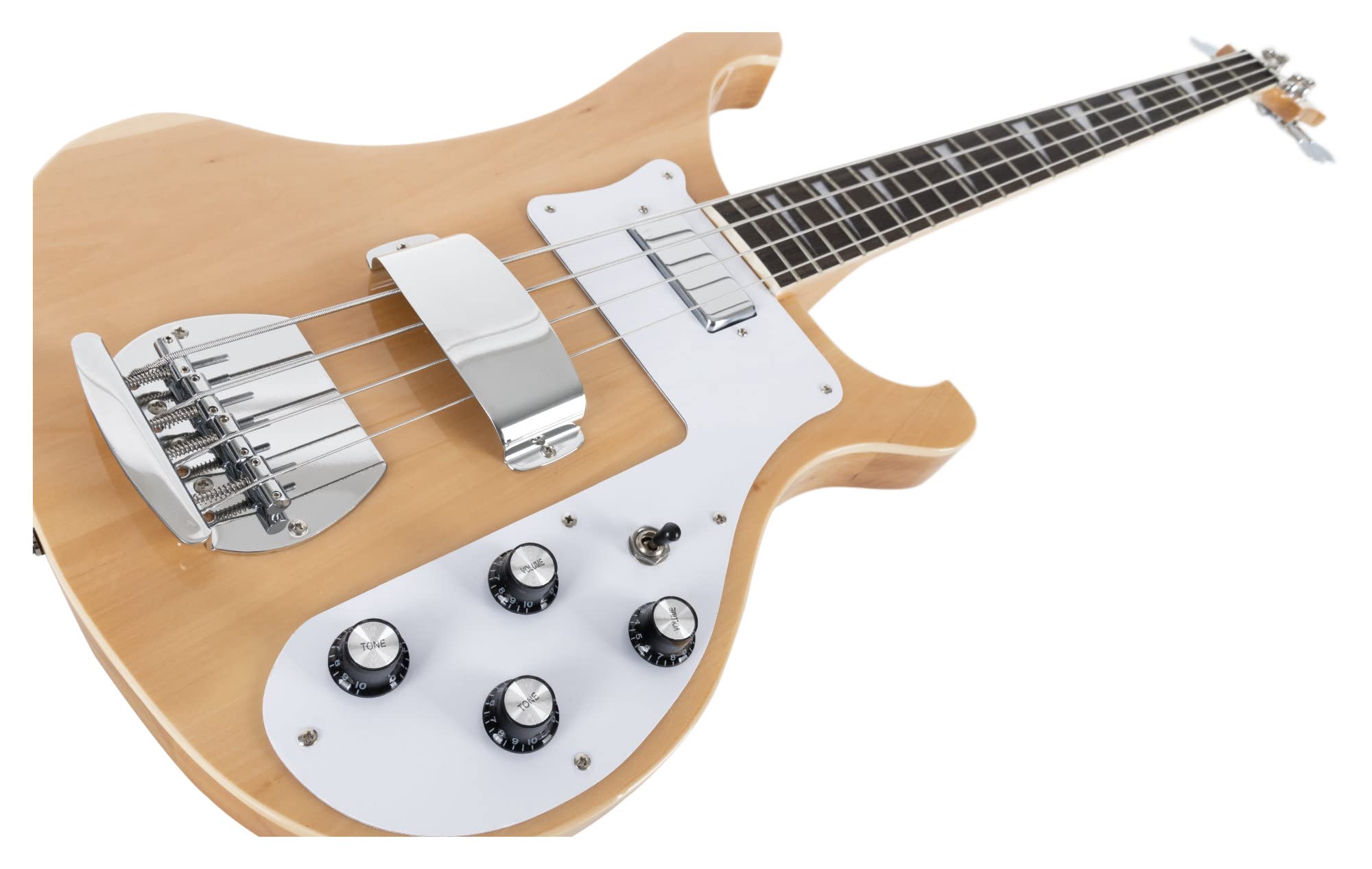 Rocktile Pro RB-400N Lumberjack E-Bass Longscale Humbucker Single Coil naturale