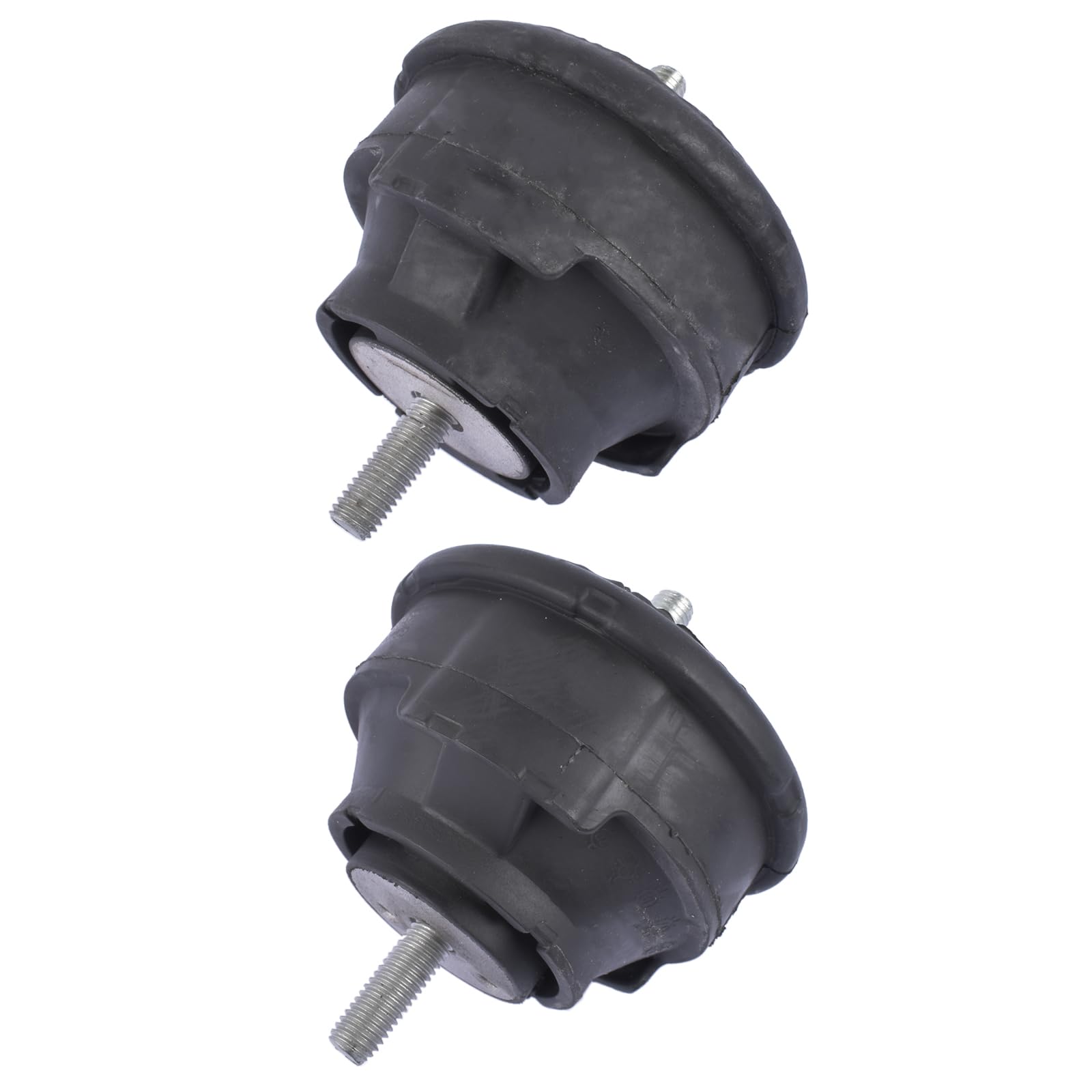 Bisenya 2x Delantero izquierdo+derecho Soporte motor Compatible con Serie 3 E46 316i 318d 320d Z4 Cabr-iolet Com-pact Cou-pe 22116779971