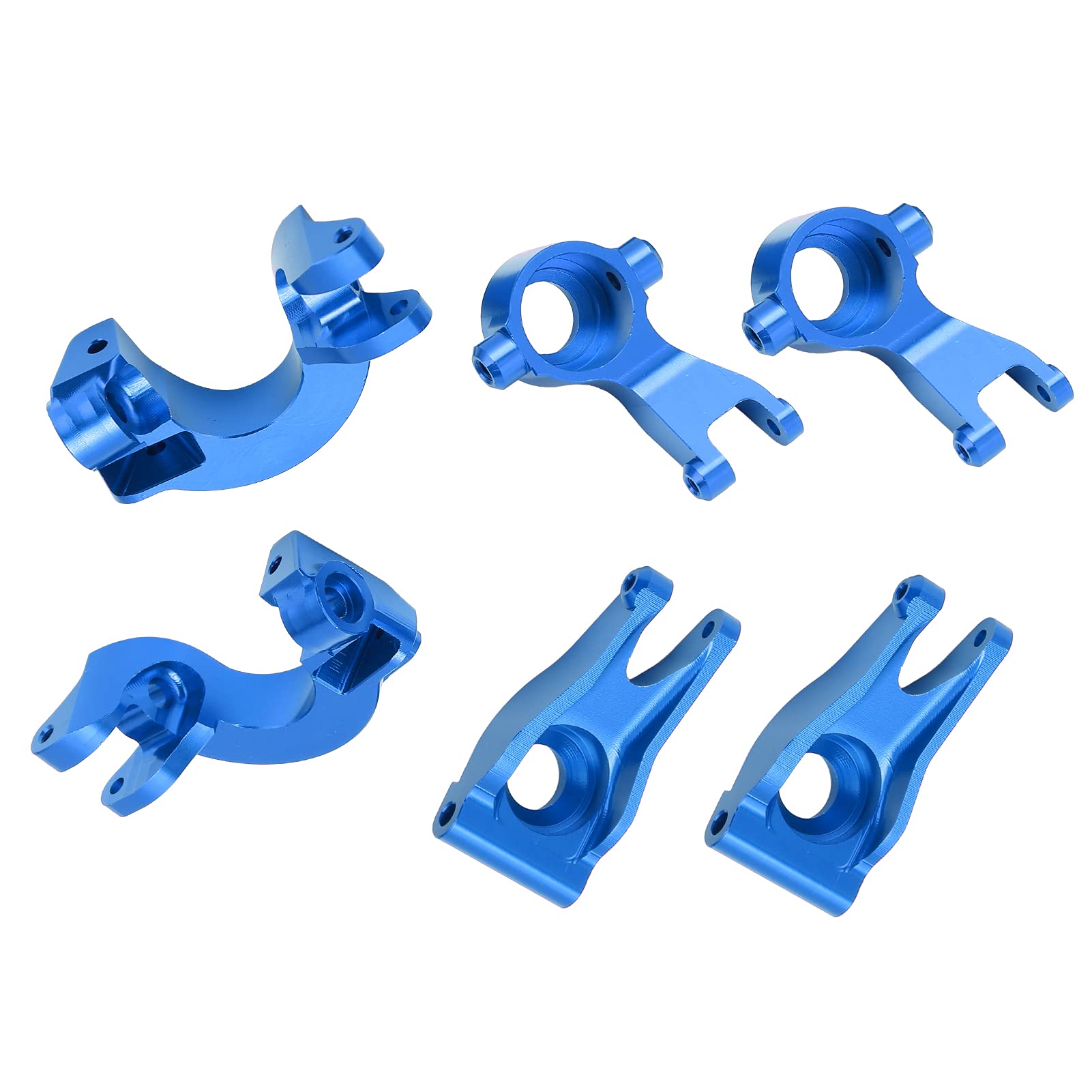 Srliya Aluminium-Achsschenkelnabe für 1:10 RC-Cars (Blau)