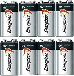 Energizer E522 Max 9V Alkaline Battery - 8 Count