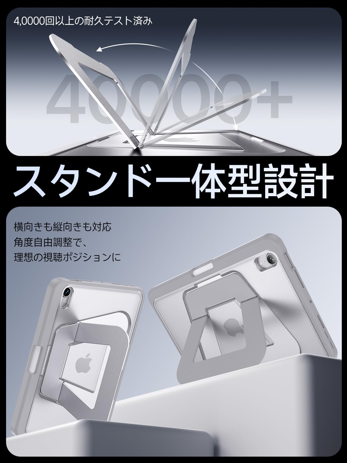 Amazon.co.jp: 【米軍MIL規格・縦置き/横置きスタンド】 iPad mini7
