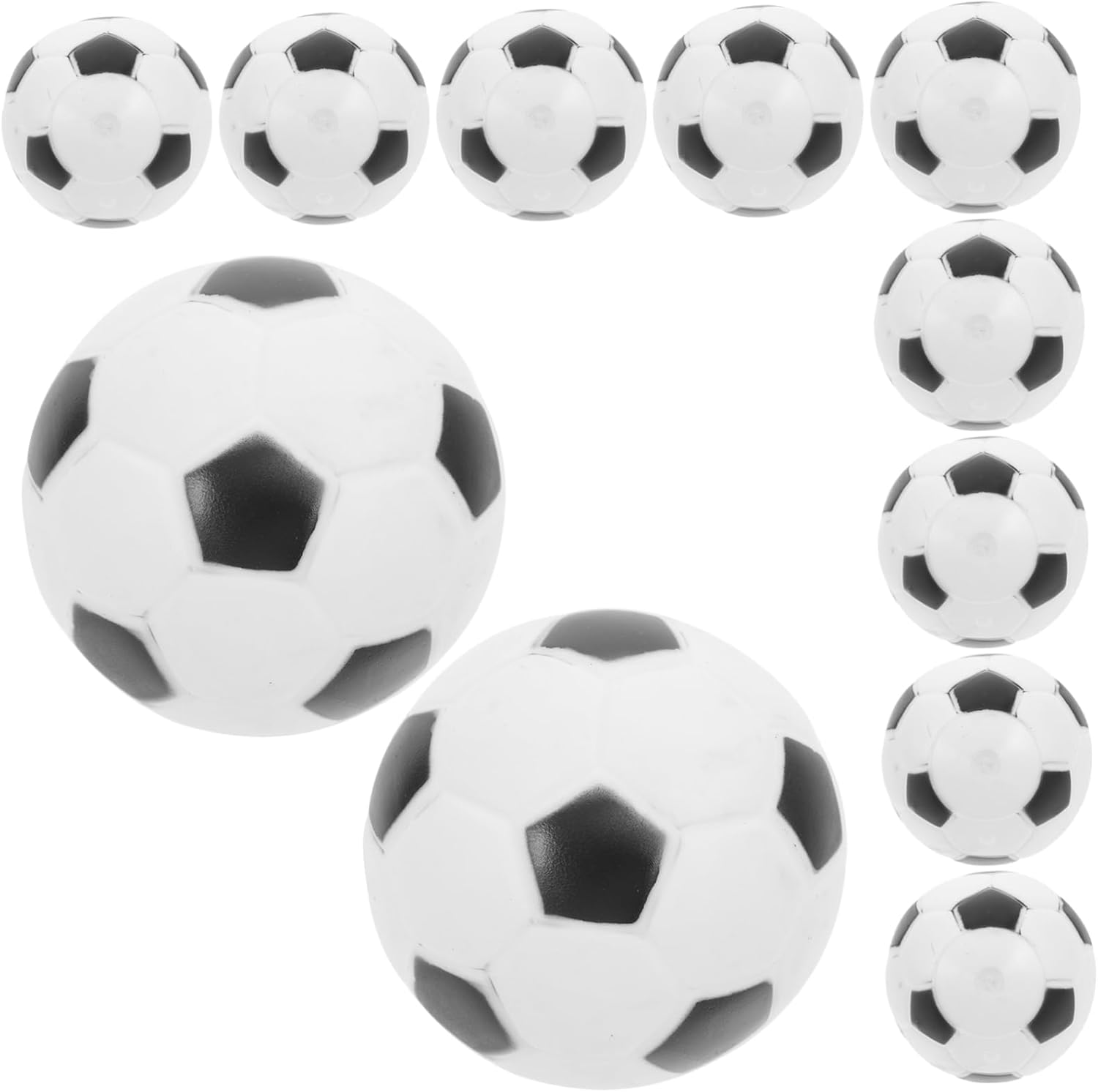 5sets Soccer Cupcake Toppers Football Cake Decorations Party Favor Picks 12pcs*5