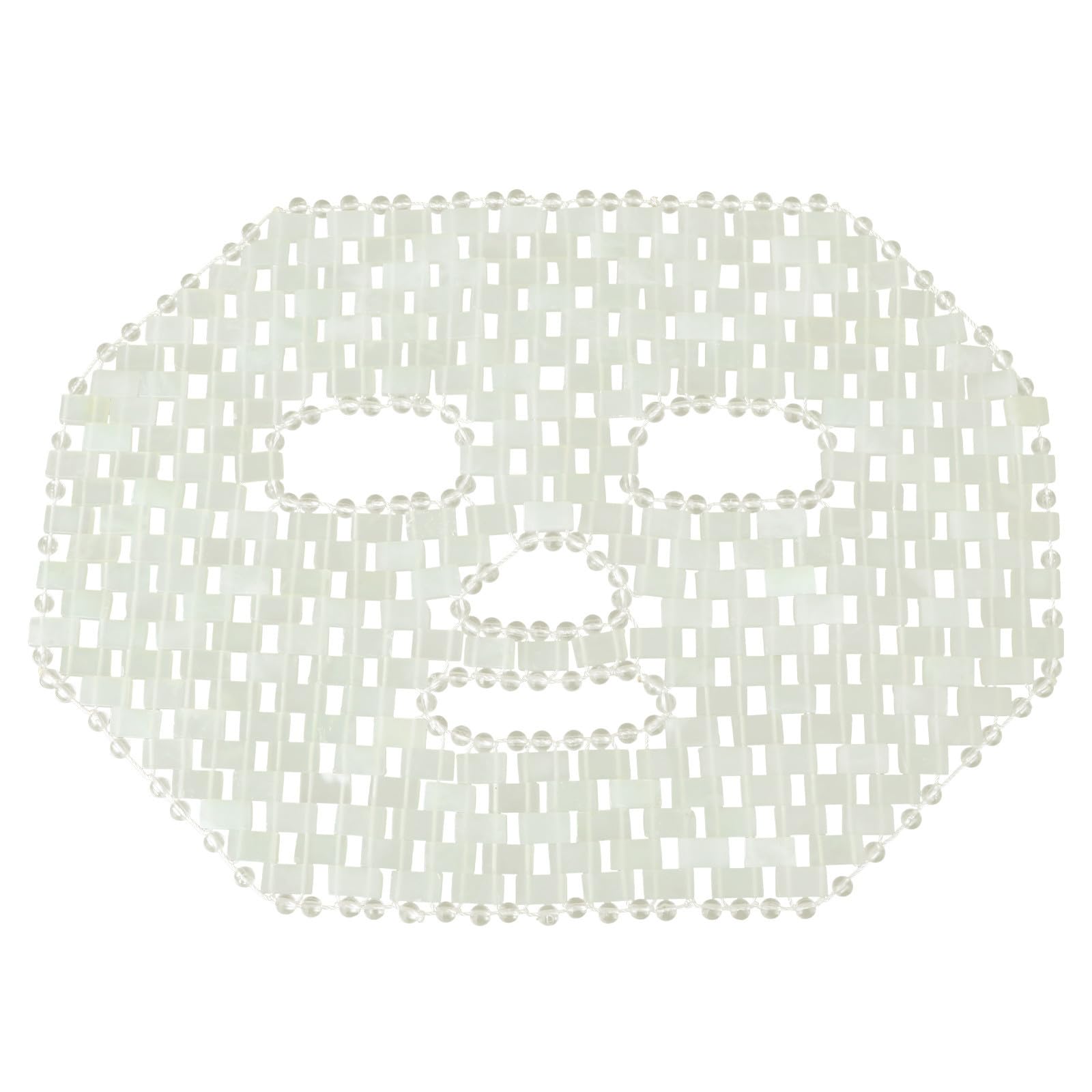 Natürliche Gesichtsmaske aus Grünem Jade zur Muskel und Bruxismus Linderung Anti Aging Maske für Entspannende Anwendungen im Home Spa und Schule