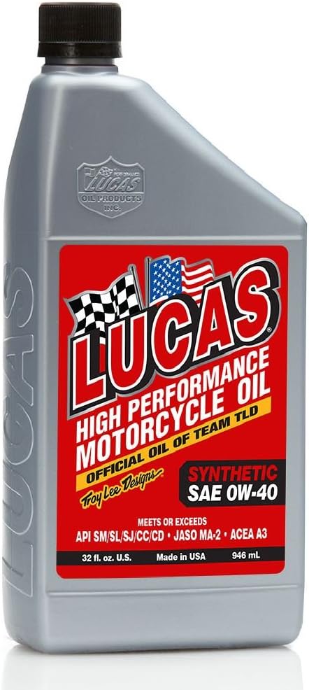 Lucas Oil 10718 Motorcycle Oil - 1 Quart 2 61QIX3ItzTL. AC SL1000
