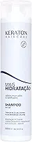 Keraton, Shampoo, Mais Hidratação, Hair Care, 300ml, Preto
