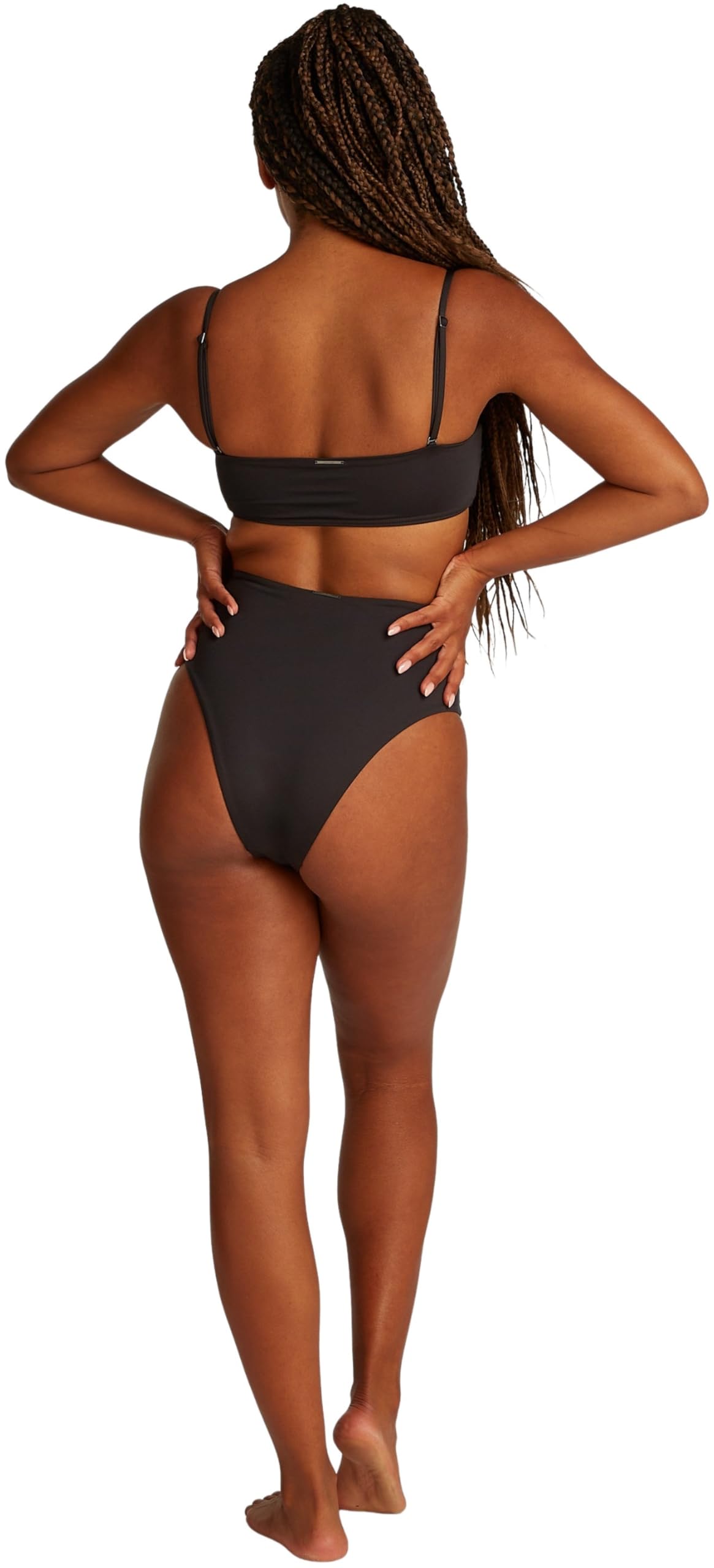 Calvin Klein Top Bikini Tipo Bandeau Mujer con Relleno extraíble