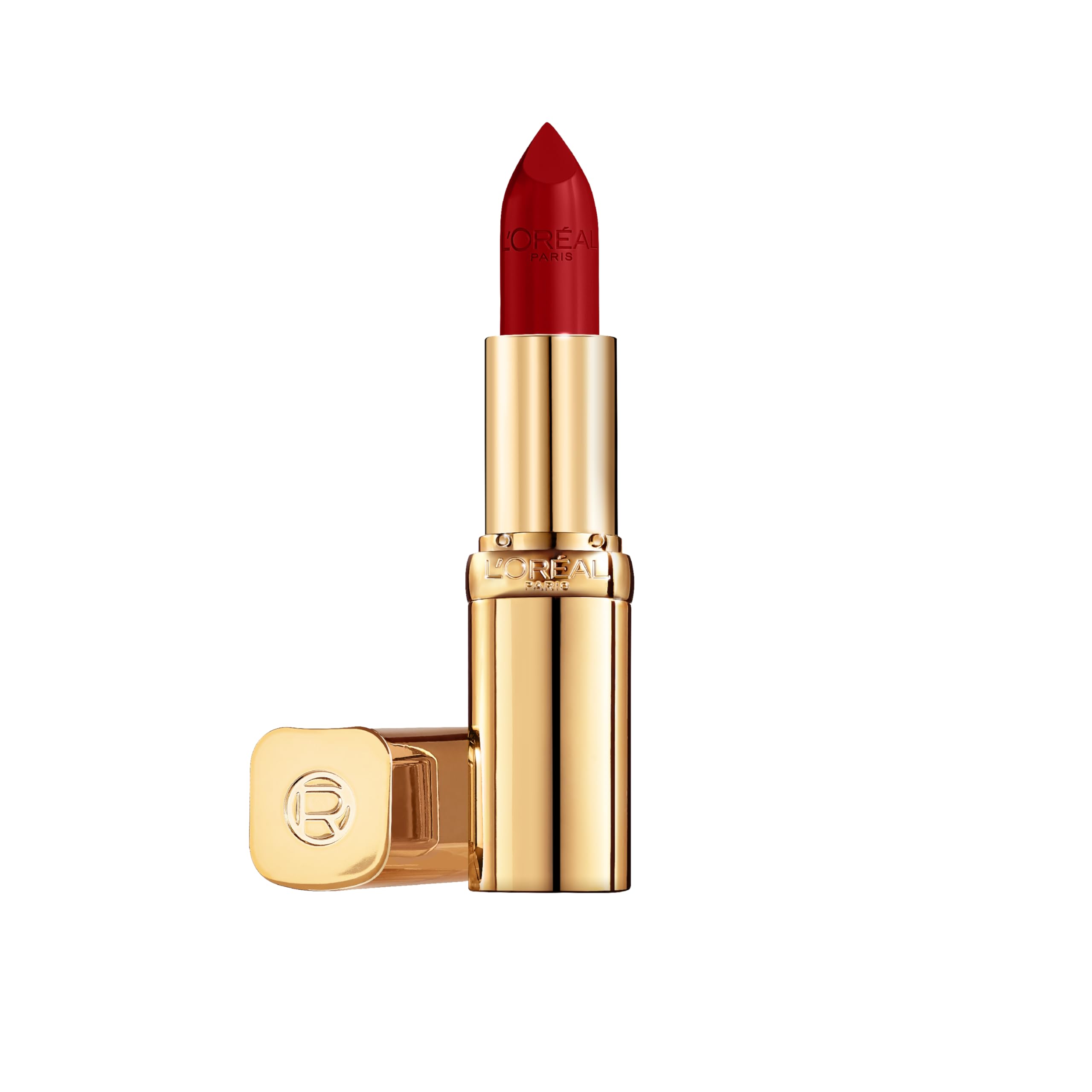 L'Oreal Paris Lipstick, Color Riche Satin Enriched with Nourishing Argan Oil, Up to 12 Hours of Intense Hydration and Moisture for Smooth Lips, Shade: 300 Le Rouge Paris