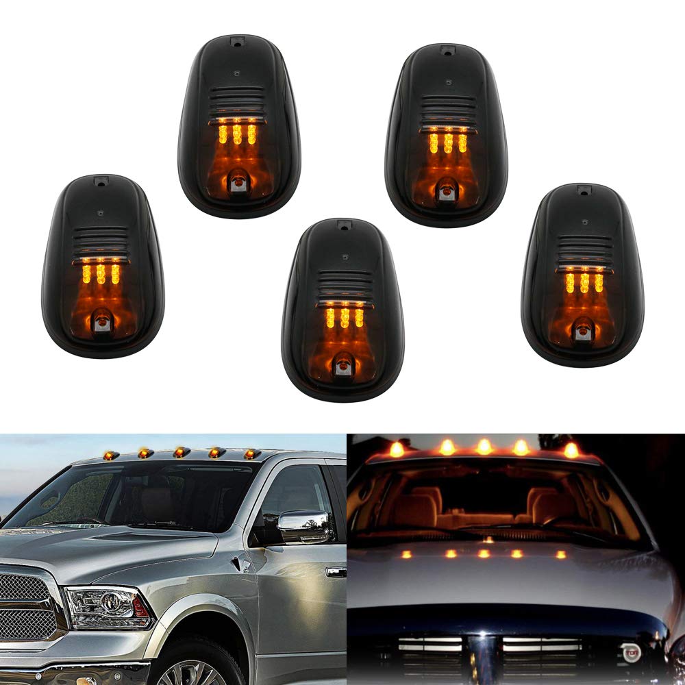 Feux De Gabarit LED Pour Toit De Camion, SUV, 4x4 - 12-24V, Blanc/jaune/rouge - Lot De 4 Pièces - Étanches, Installation Par Perçage - 8