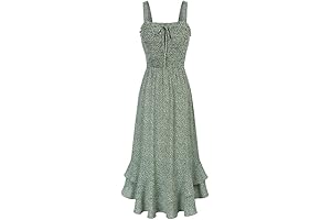 Stylish Women's Floral Boho Sundress for Summer