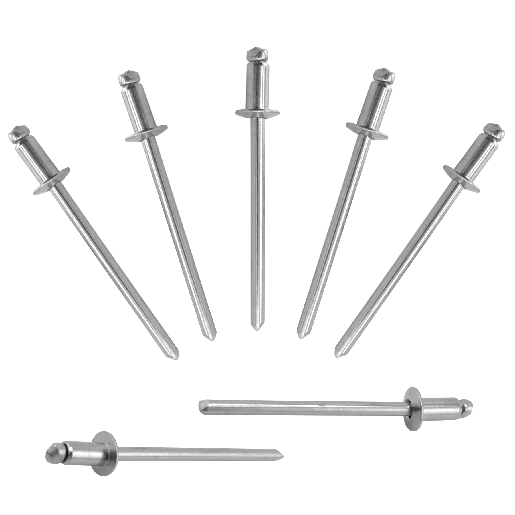 Aluminum Blind Rivets - 110 Pcs -7