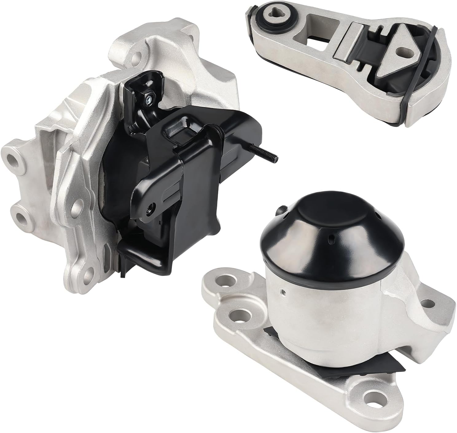 JDMON 3Pcs Engine Motor Mount Transmission Replacement for 2011-2015 Ford Explorer V6 3.5L Auto Trans Compatible with A5635 A5663HY A5734 DB536P082AB DB5Z6038A BB5Z6038B