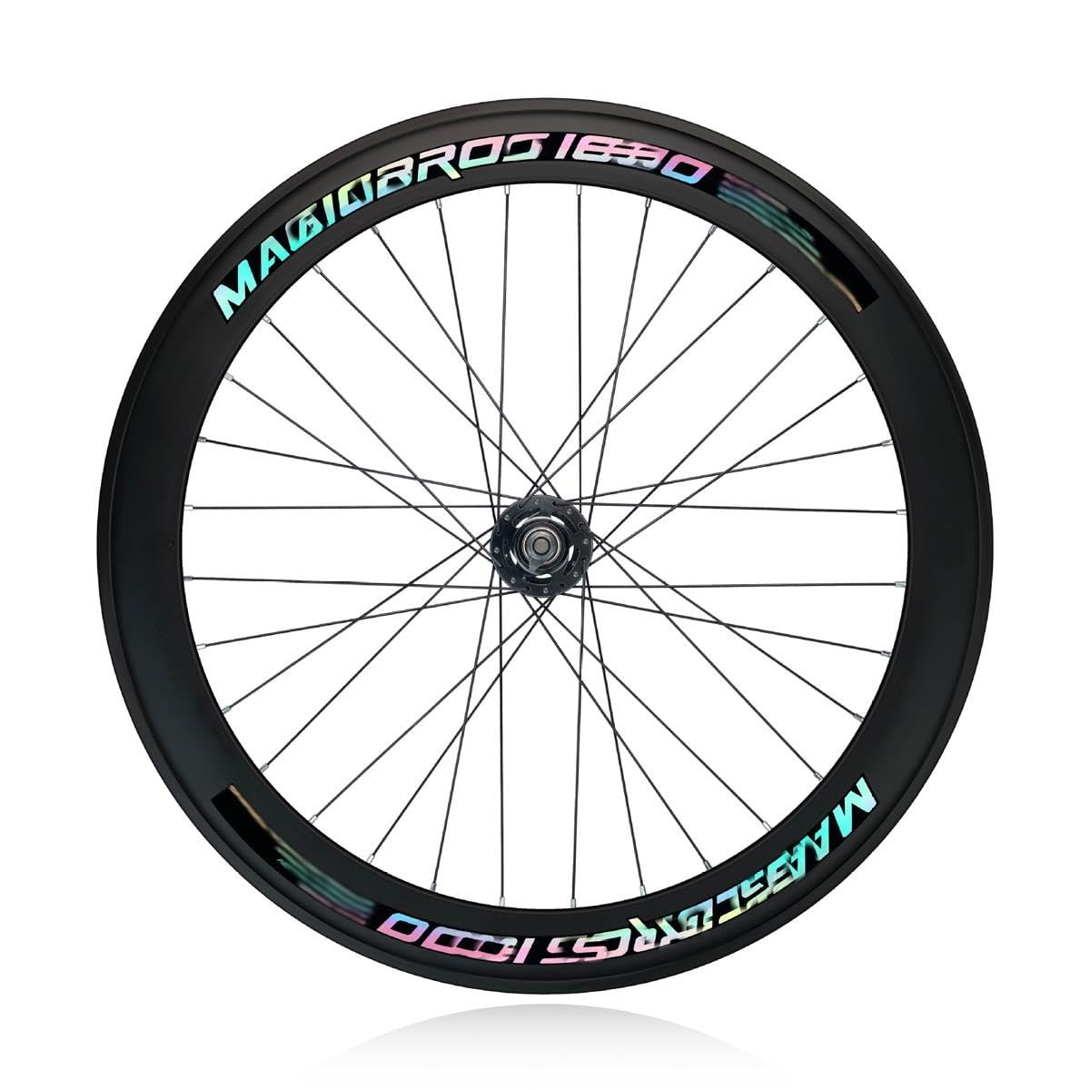 700C Juego De Ruedas para Bicicleta De Piñón Fijo,40/60mm,Freno V,100/120mm