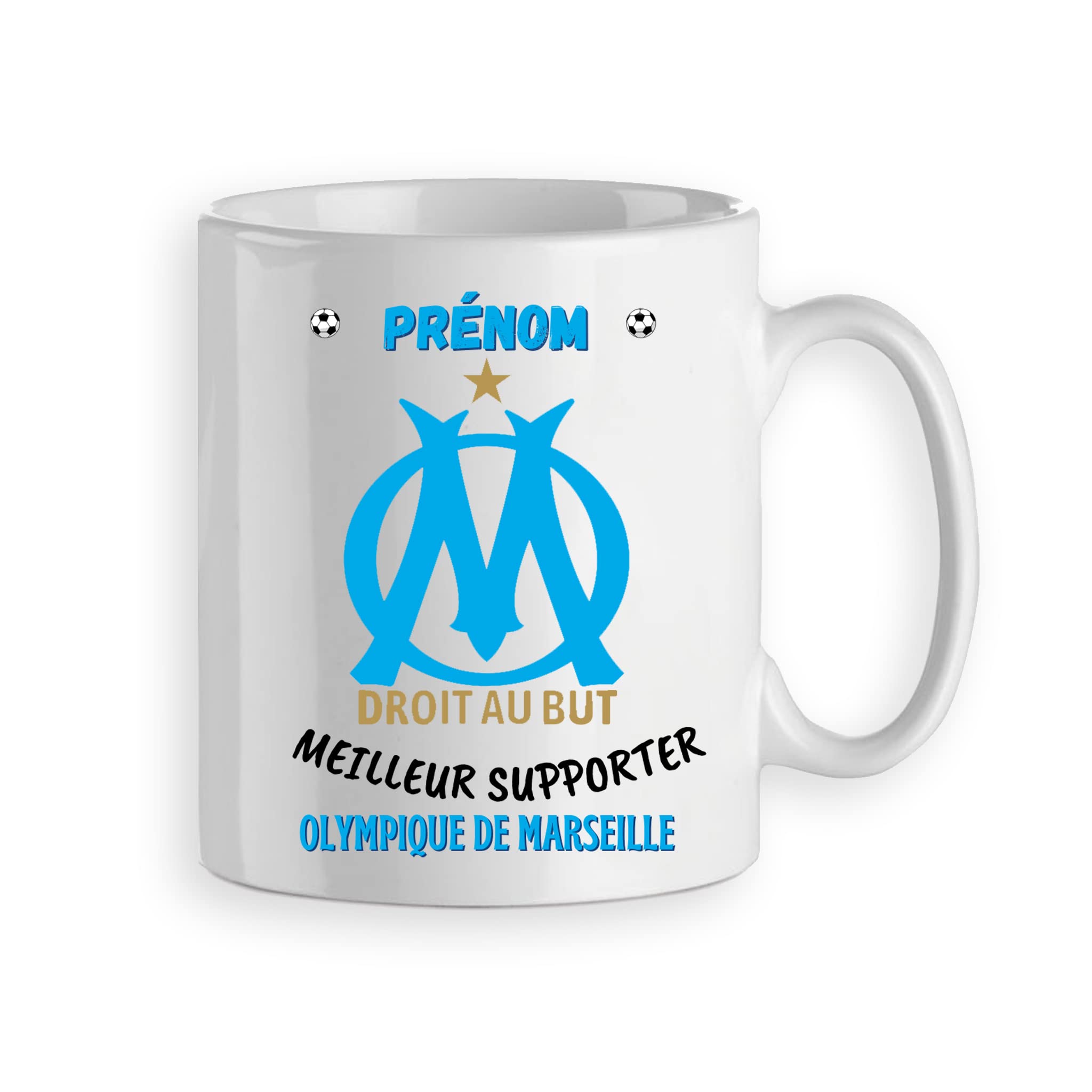 OLYMPIQUE DE MARSEILLE Mug tasse OM