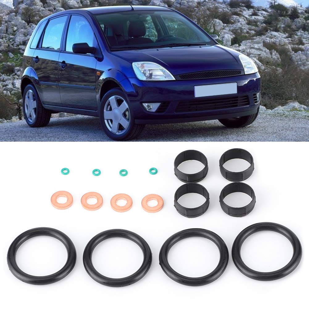 Kit guarnizioni iniettori carburante Rondella O-ring di ricambio adatto per Nemo Xsara C1 C2 C3 198196 (1 confezione)