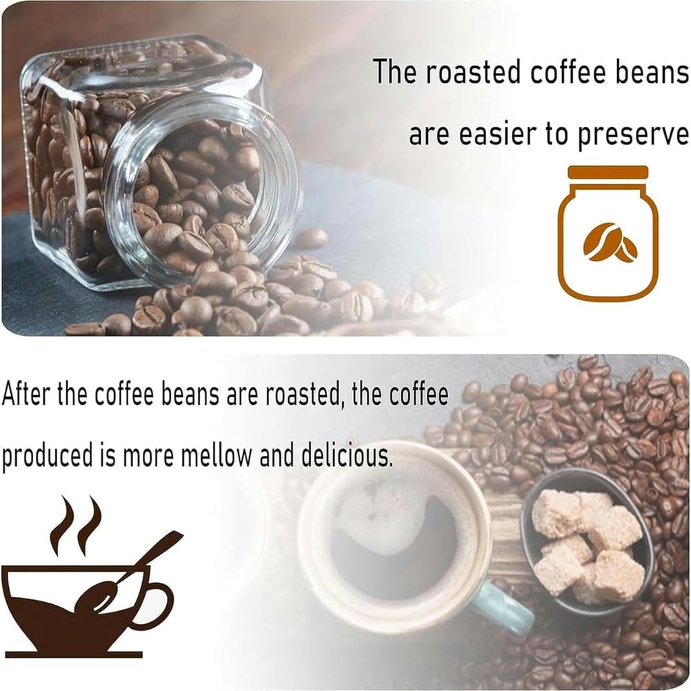 Tostatrice Elettrica per caffè, Macchina Automatica per La Tostatura caffè
