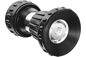 Fire Hose Nozzle for Garden: Leak-Proof, Adjustable, High-Pressure Black Beauty