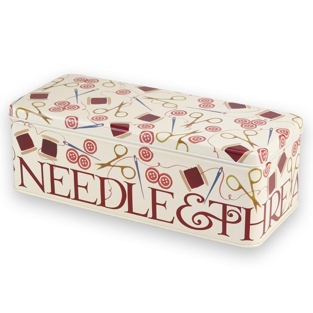 That's Crackers! Crafting | Sewing Design | Long Rectangular Tinware Box | Emma Bridgewater Gift