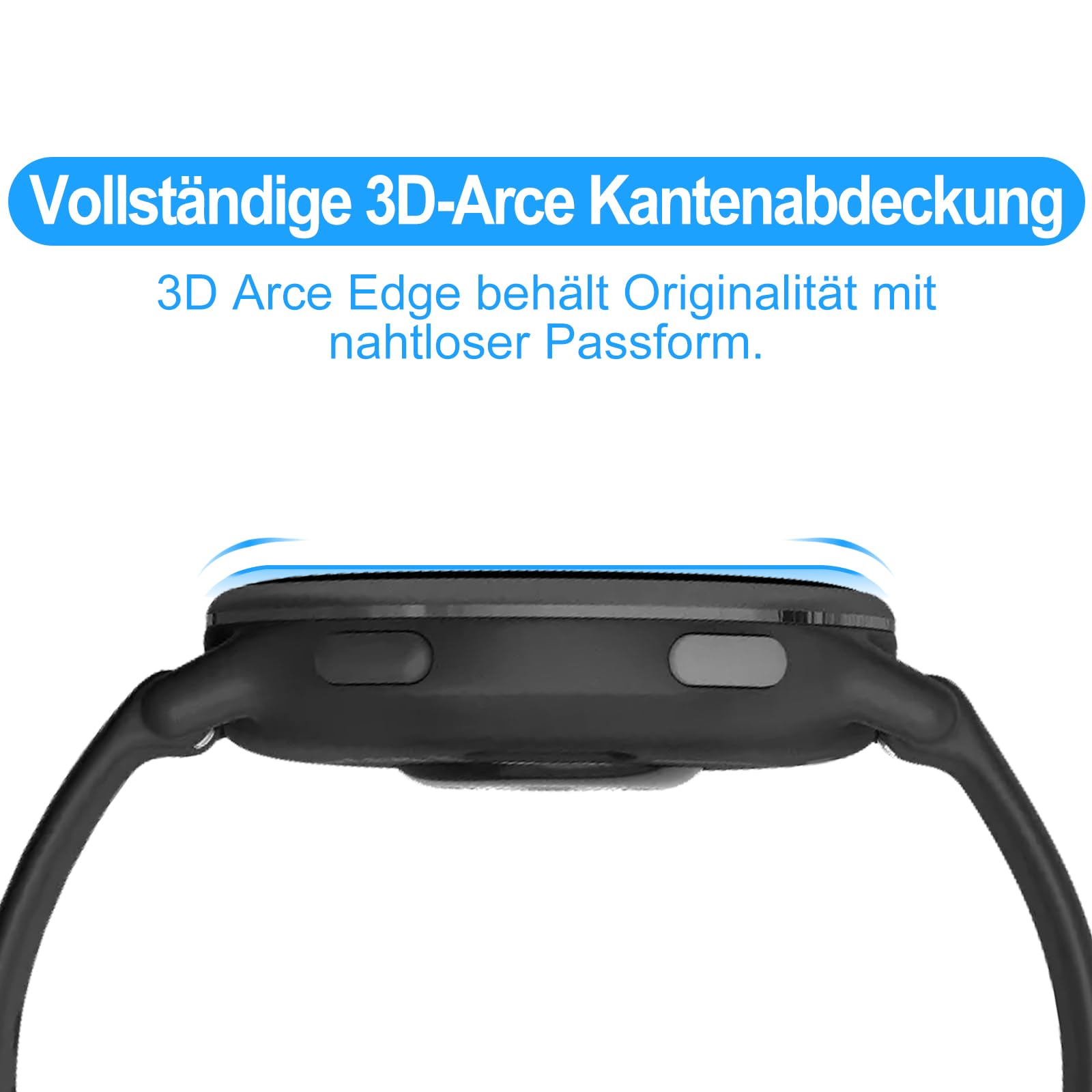 3x Panzerglas Schutzfolie Für Garmin Vivoactive 6 - Kratzfester Displayschutz