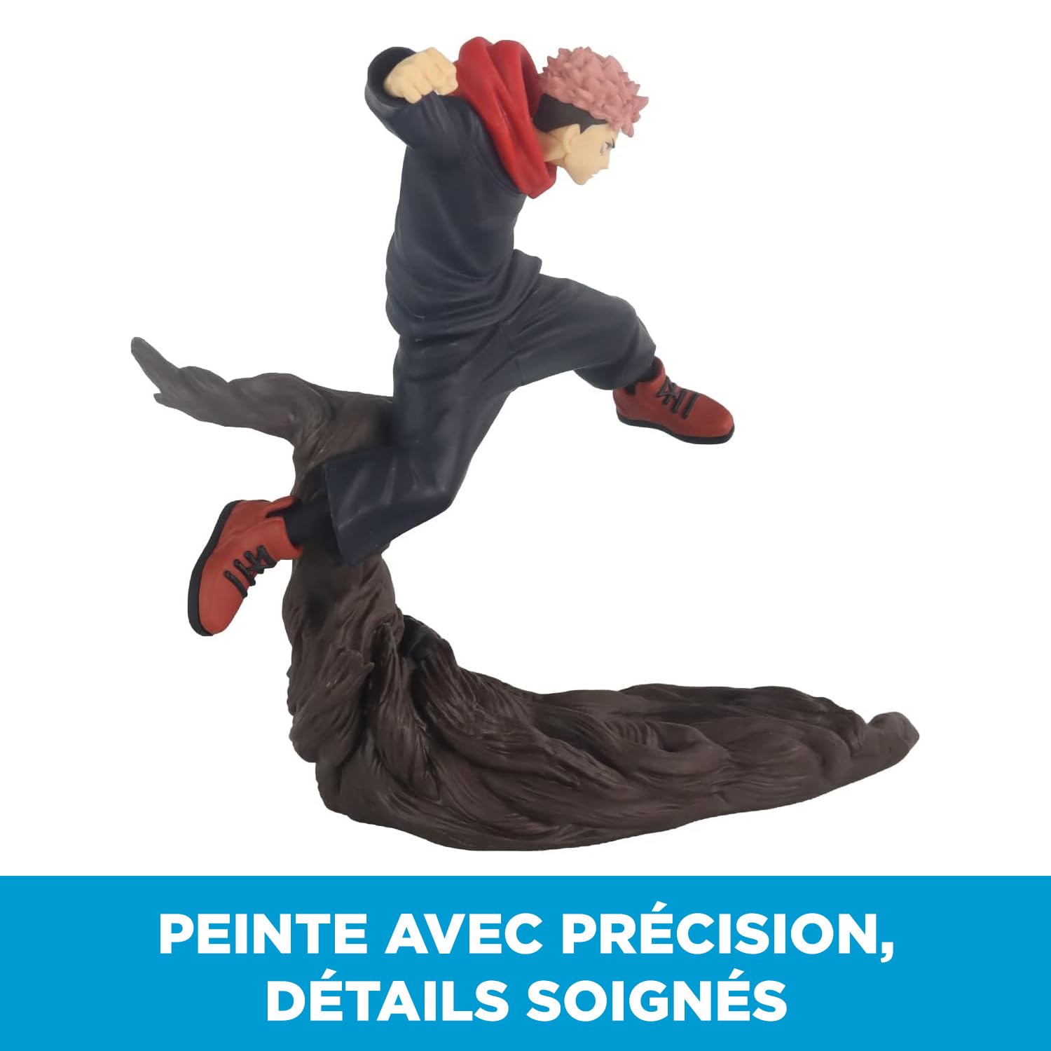 BANDAI - Banpresto - Jujutsu Kaisen - Yuji Itadori - Figurine de Collection Combination Battle - Figurine Itadori Collector 8cm - Licence Officielle Jujutsu Kaisen - Idée Cadeau Manga - BP19049P