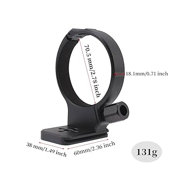 Amazon | Foto4easy 71mm 三脚カラーマウントリング Sigma APO