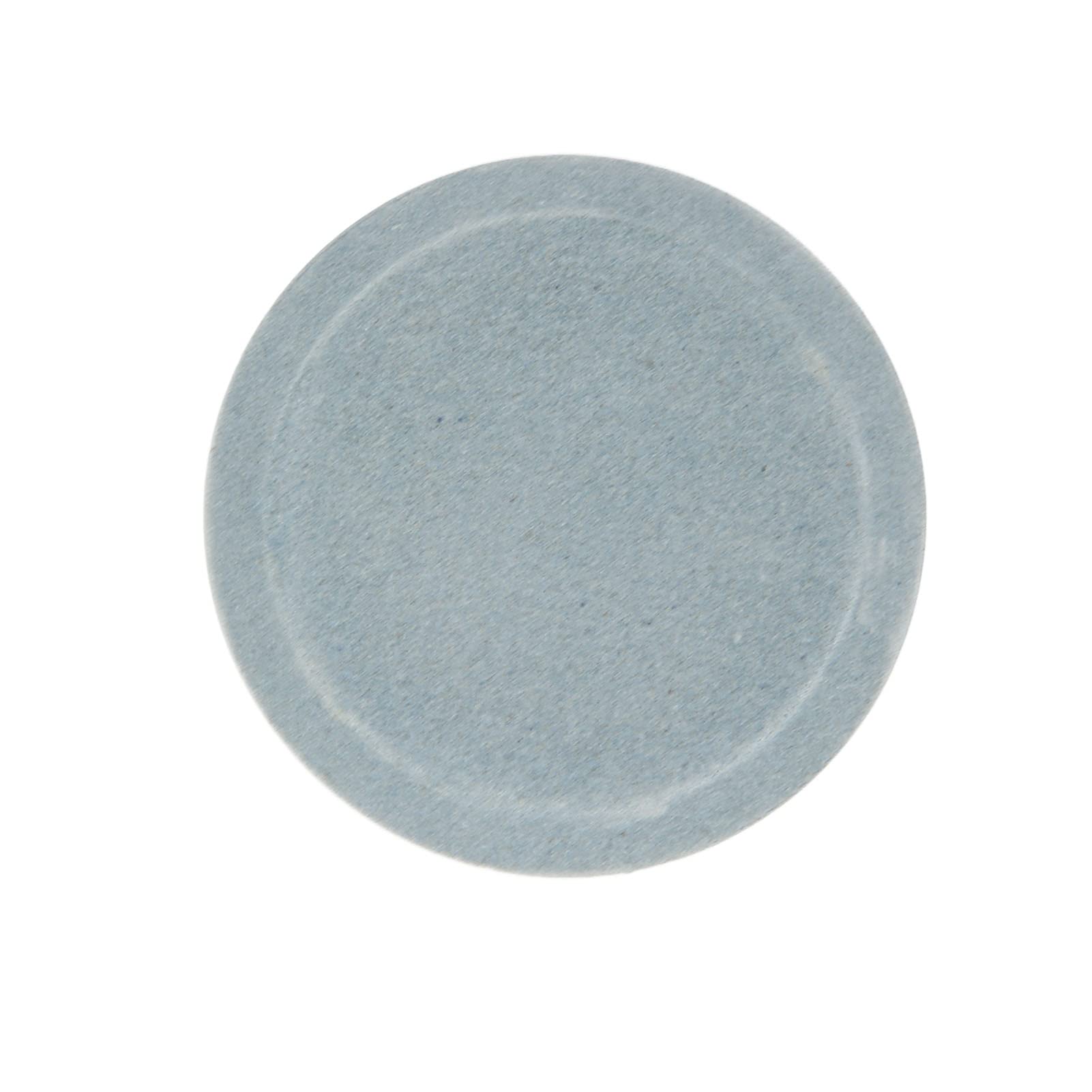 Acouto Afilador de Cuchillos de Doble Grano, Piedra Redonda, Arenisca 240 400, Afilador de Hachas, Compacto, de Fácil Agarre, para Hacha, Cortacésped, Cuchillas, Palas, Herramientas de Jardín, Unisex,