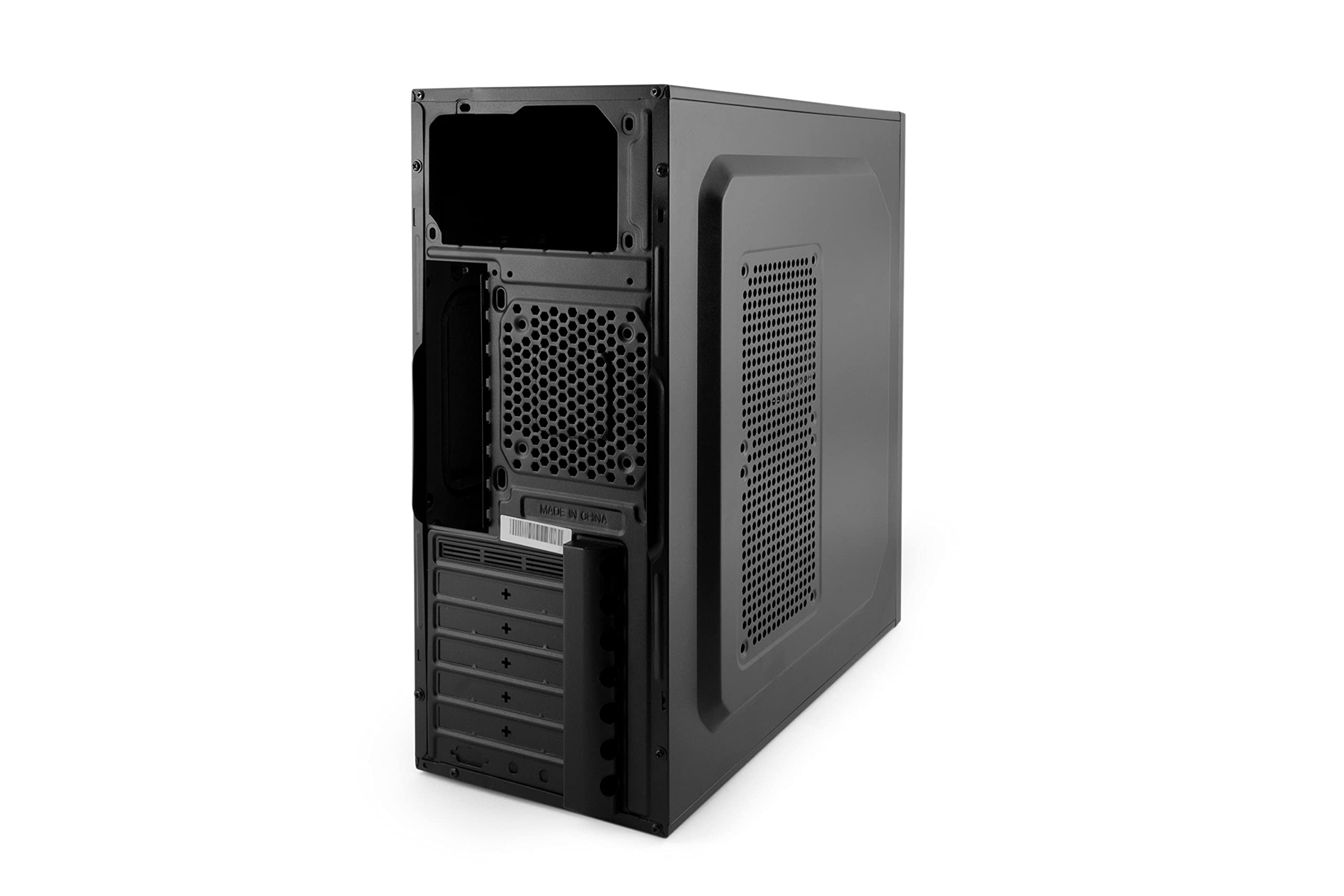 CoolBox F-750 Carcasa de Ordenador Negro - Caja de Ordenador (PC, ATX, Negro, 120 mm, 90,120 mm, 2.5,3.5,5.25")