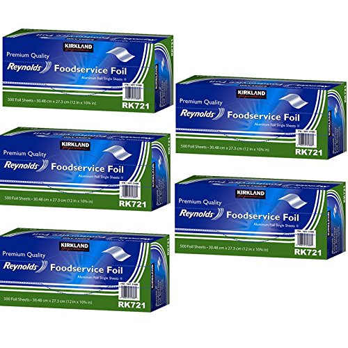 5 Wholesale Lots Kirkland Signature Reynolds Food Service Foil Sheets
