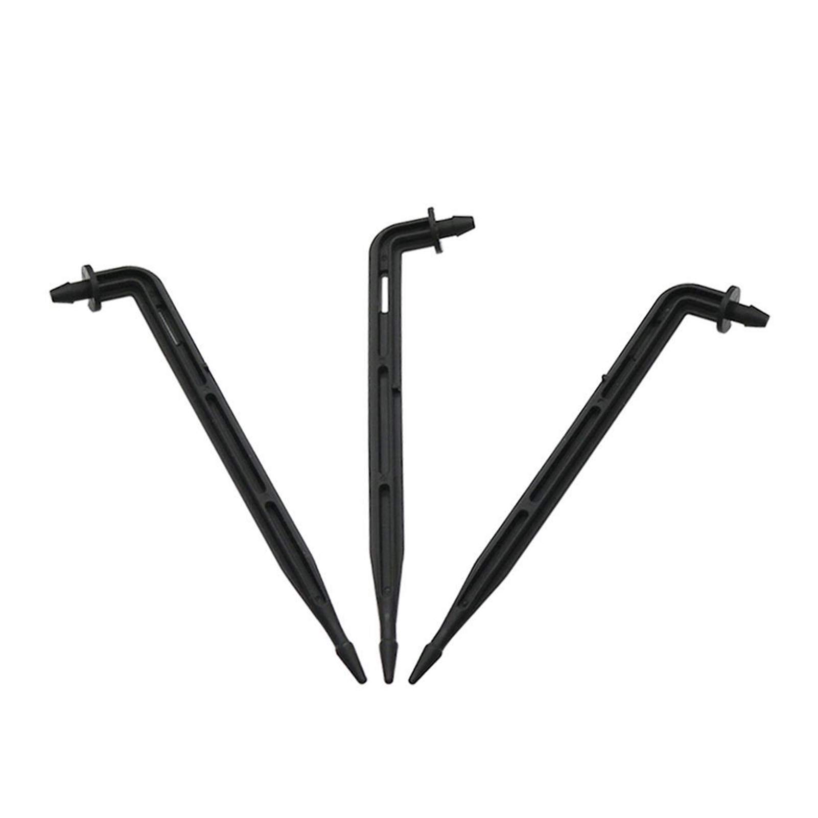 Greenhouse Micro Drip Nawadnianie 3mm łokciowy strzałka kroplówka zakrzywiona łokciowa kropelki ogrodowe ogrodowe Micro Drip Dripper 3 / 5mm Interfejs węża 400